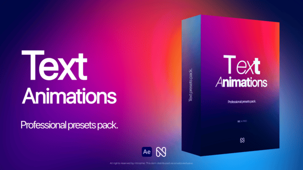 Videohive Text Animations 61400121