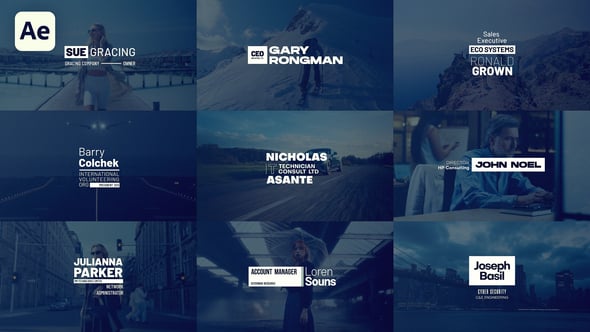 Videohive Text Titles 58163393