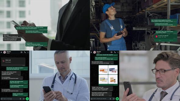 Videohive Whatsapp Chat Message