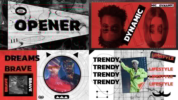 Videohive Trendy Opener 61127492