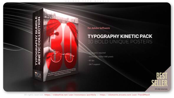 Videohive Unique Typo Bundle