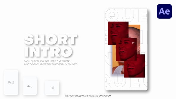 Videohive Vertical Short Opener – Reels, Post, Shorts