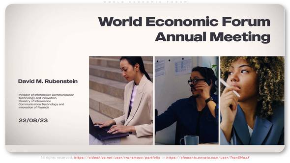 Videohive World Economic Forum