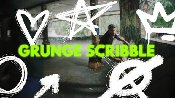 Videohive Grunge Scribble