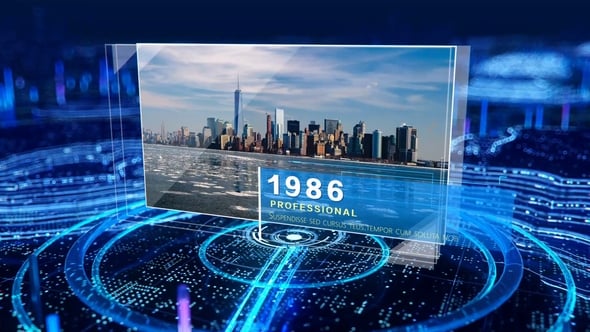 Videohive Digital Mountain Graphics