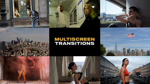 Videohive Multiscreen Transitions | After Effects