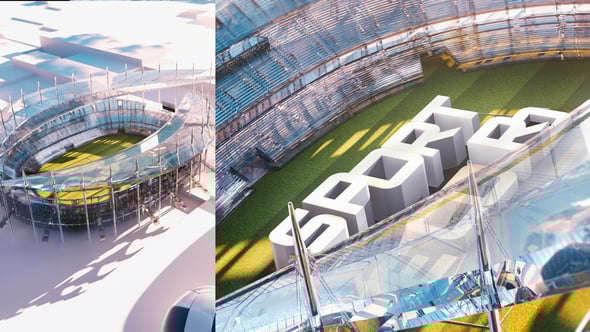 Videohive Stadium Action Sports Opener Title