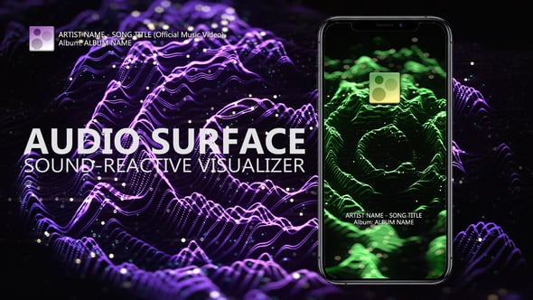 Videohive Audio Surface Visualizer