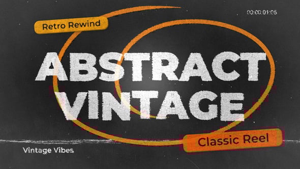 Videohive Vertical Retro Aesthetic Slides