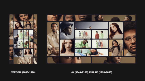 Videohive Multiframe Logo Opener