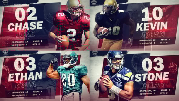 Videohive Sports Player Introduction 57544780