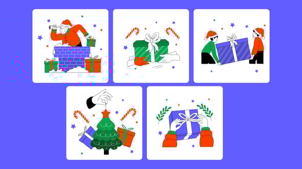 Videohive Christmas Illustration After Effect