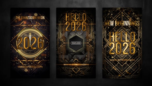 Videohive New Year Instagram Stories 61221074