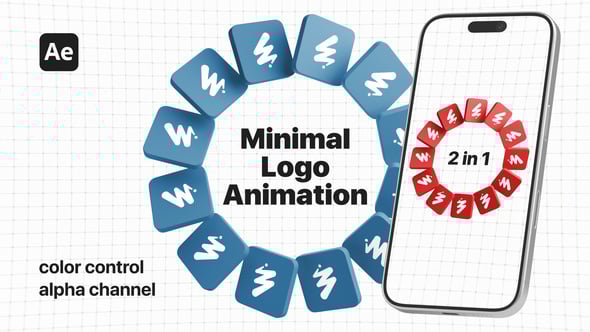 Videohive Minimal Logo Animation