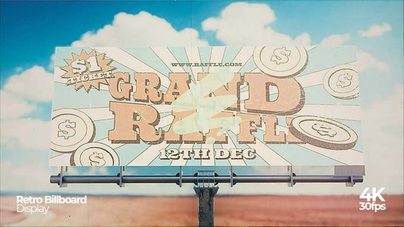 Videohive Retro Billboard