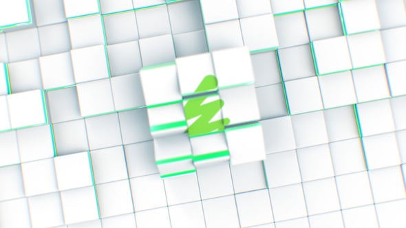 Videohive Simple Cubes Logo