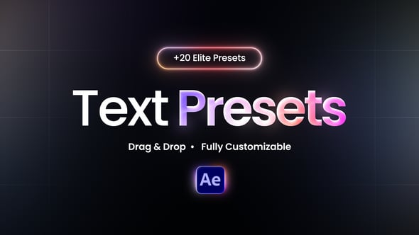 Videohive Text Elite Presets