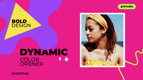 Videohive Bright Color Opener /Ae