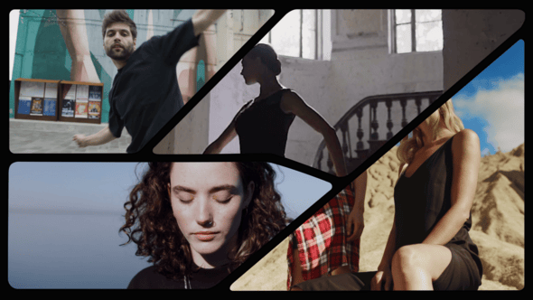 Videohive Split Screens – 4 Frames