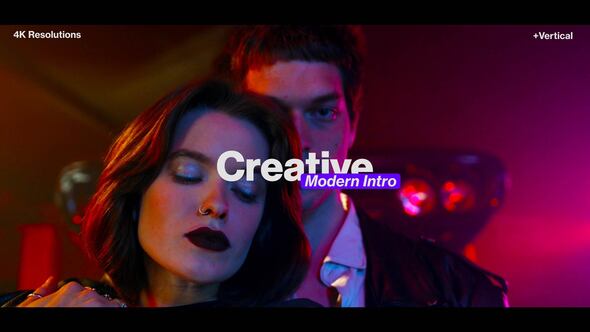 Videohive Trendy Modern Intro | Minimal Creative Opener | Horizontal & Vertical