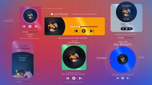 Videohive Music Widget 61466245