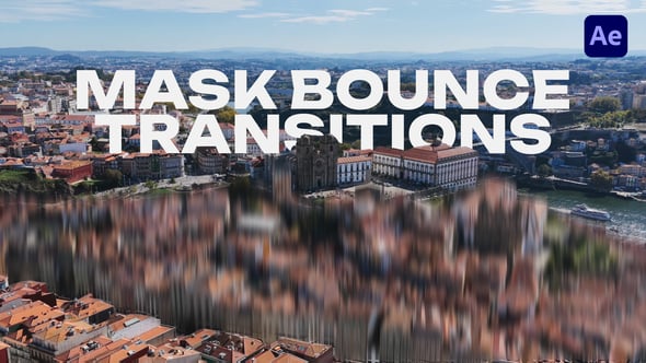Videohive Mask Bounce Transitions