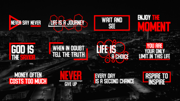 Videohive Fast Text Box Titles – AE