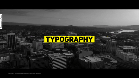 Videohive Typography Box Titles – AE