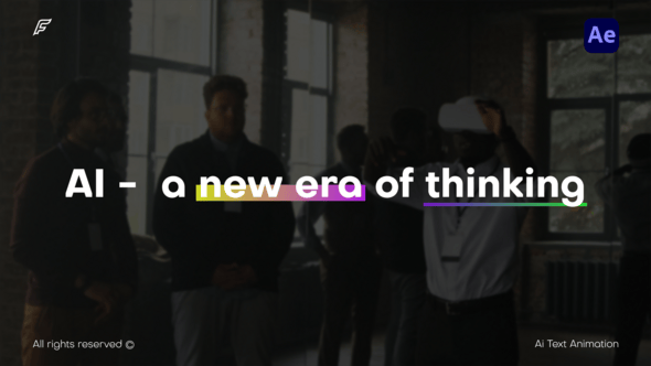 Videohive Ai Text Animation – AE