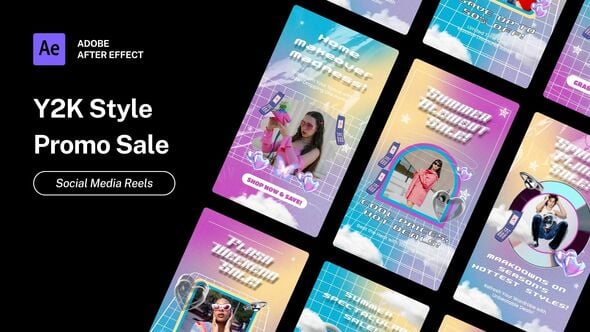 Videohive Reels – Y2K Style Promo Sale