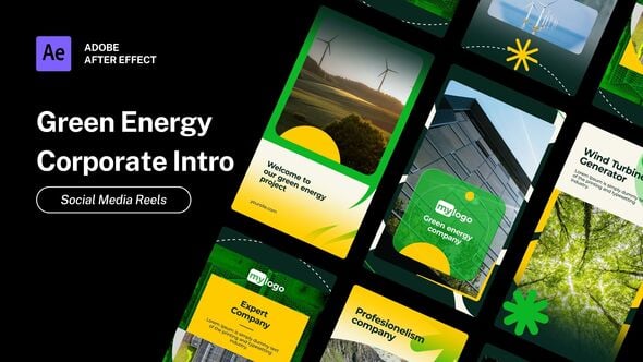 Videohive Reels – Green Energy Corporate Intro