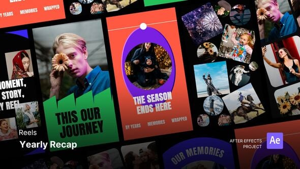 Videohive Reels – yearly Recap