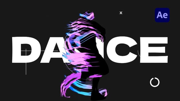 Videohive Neon Dance Motion Intro