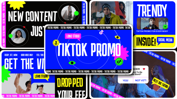 Videohive TikTok Promo After Effect
