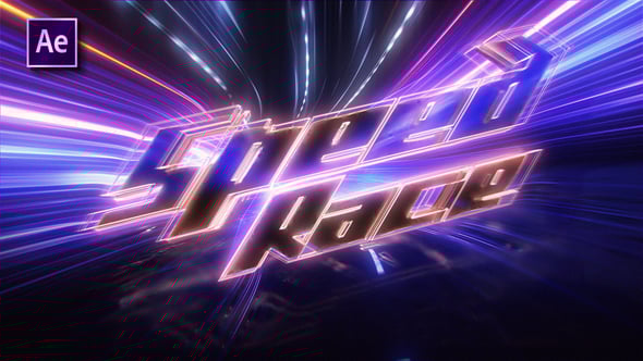 Videohive Speed Race Intro Logo