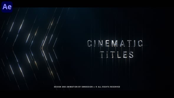 Videohive Cinematic Titles 61574050