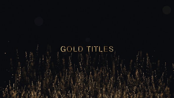 Videohive Gold Titles