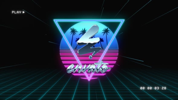 Videohive Retro Logo Reveal V2