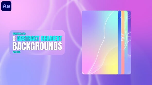 Videohive Abstract Gradient Backgrounds 61593164