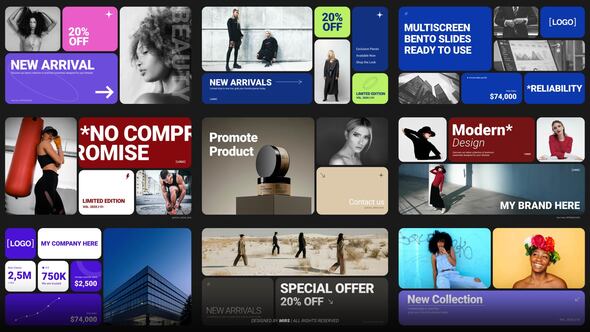 Videohive Multiscreen Promo Slides