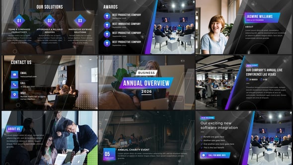 Videohive Business Annual Overview