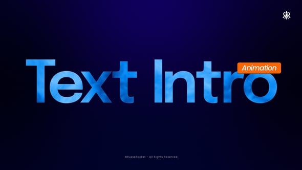 Videohive Text Intro 61495917