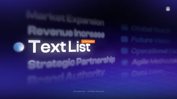 Videohive Text List 61495927