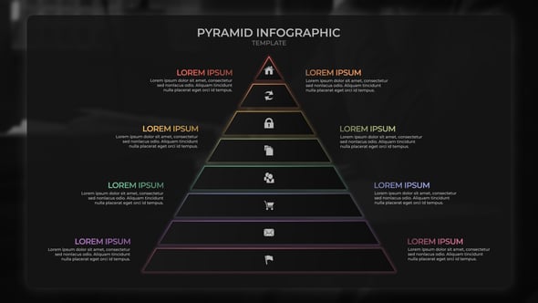 Videohive Pyramid Infographic