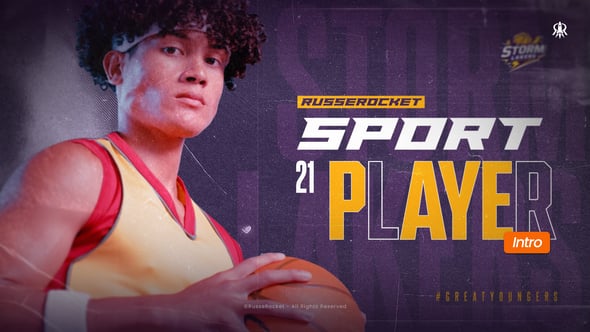 Videohive Sport Player Intro 61571893