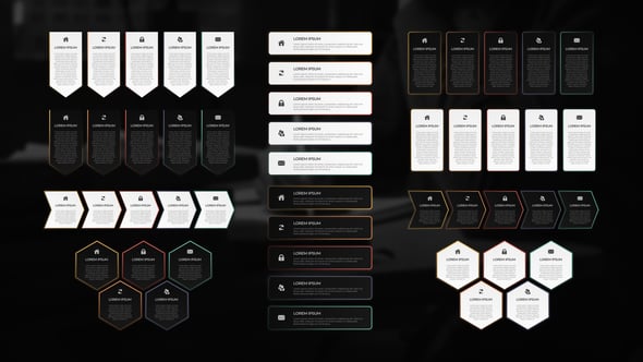 Videohive List Infographics