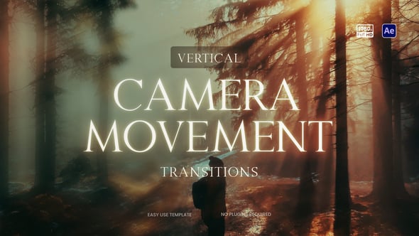 Videohive Vertical Camera Movement Transitions