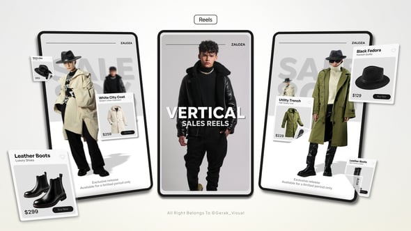 Videohive Vertical Sales Reels 61699417