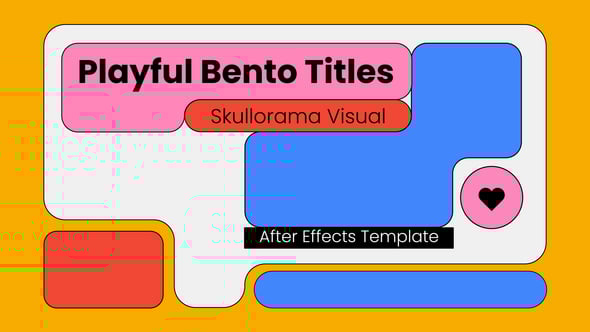 Videohive Playful Bento Titles