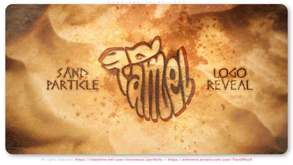 Videohive Sand Particles Logo